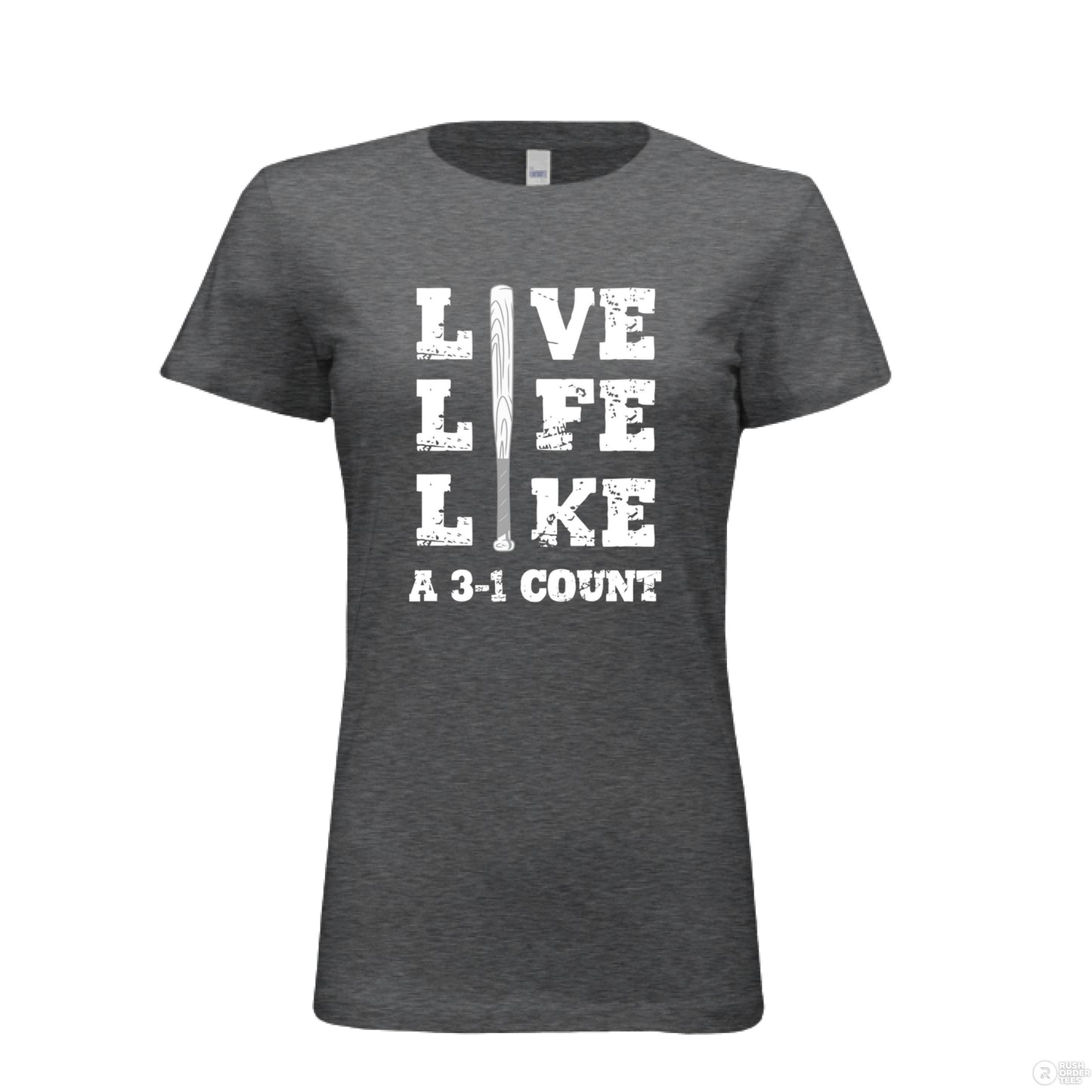 DRK GREY HEATHER - FRONT